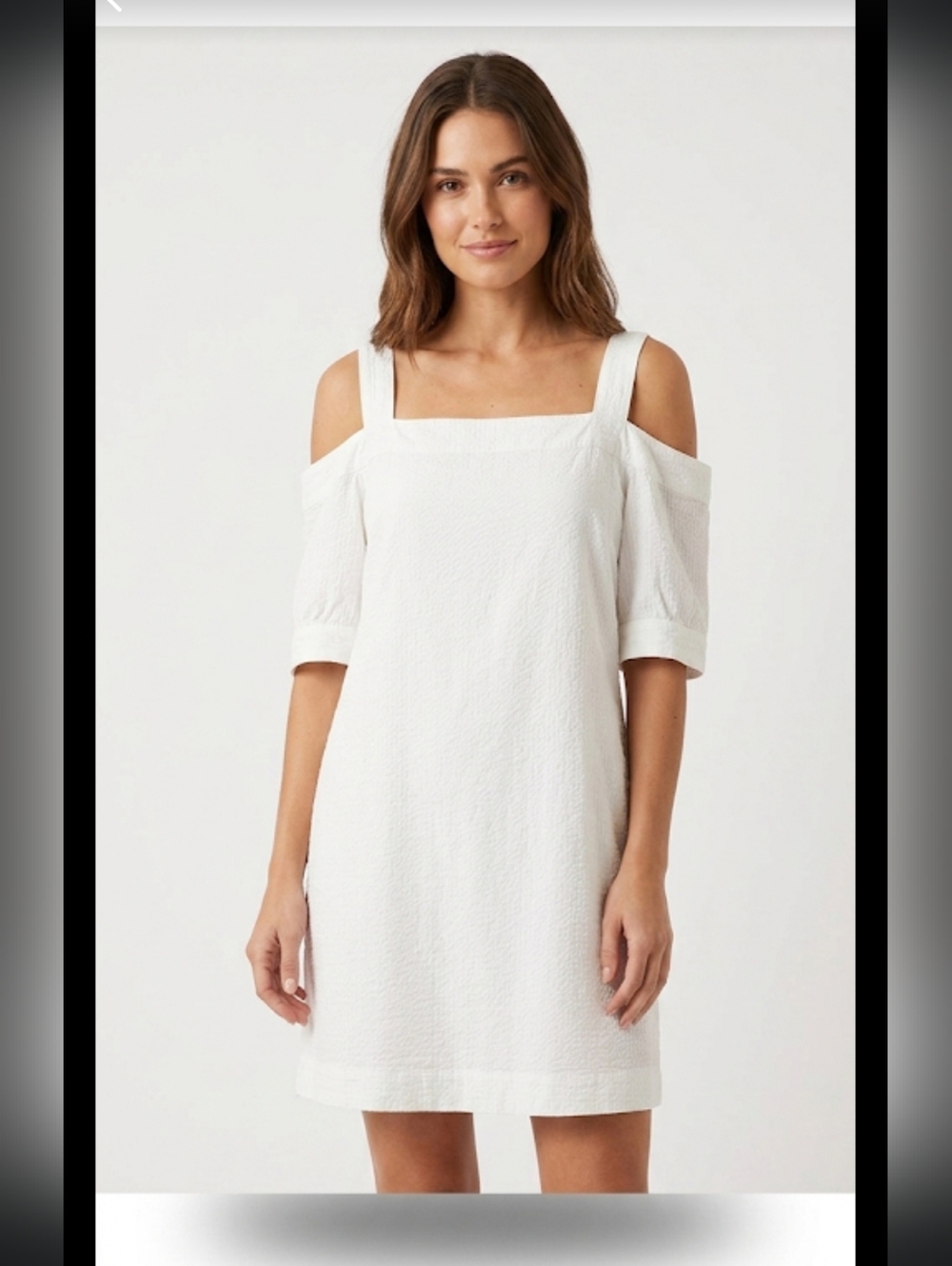 NWT Calvin Klein Cold Shoulder Mini Dress M Casual Summer #drs3.4